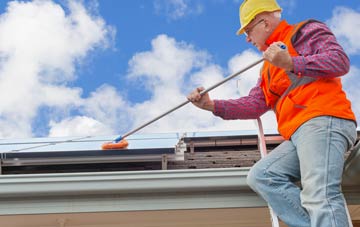 Sharnbrook soft wash roof cleaning
